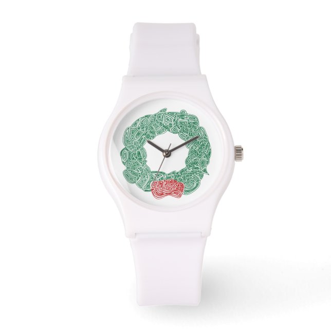 Christmas Wreath Watch (Front)
