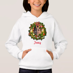 Christmas Wreath With Your Photo In The Middle