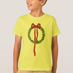 Christmas Wreaths Kid's Shirt