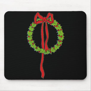 Christmas Wreaths Mouse Pad