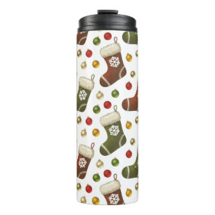 Christmas Wreaths Thermal Tumbler