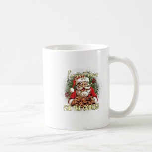 Christmas X-mas I'm Just Here For The Cookies  Coffee Mug