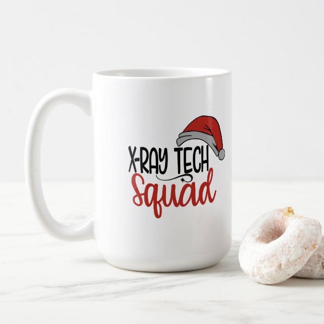 Christmas X-Ray Squad Coffee Mug (With Donut)
