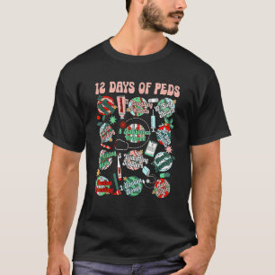 Christmas Xmas Orthopedic Nurse Ortho Squad 12 Day T-Shirt