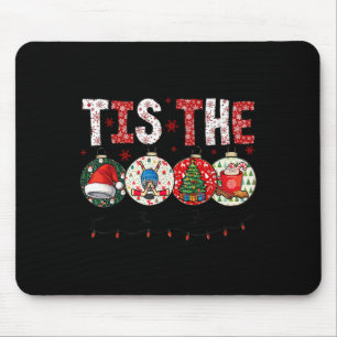 Christmas Xmas Vibes Hockey Lover Hockey Player Wi Mouse Mat