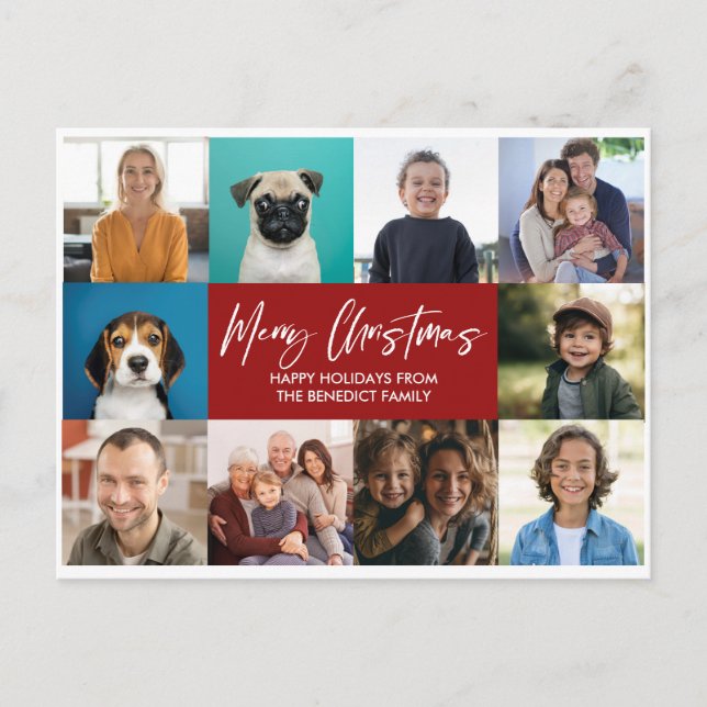 CHRISTMAS YEAR IN REVIEW 10 PHOTOS HOLIDAY (Front)