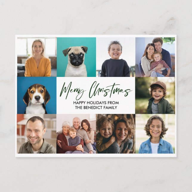 CHRISTMAS YEAR IN REVIEW 10 PHOTOS HOLIDAY (Front)