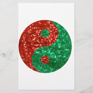 christmas yin yang