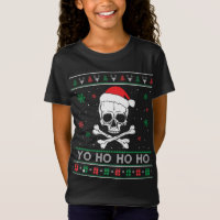 Christmas Yo ho ho UGLY Pirate Funny Pyjamas Famil