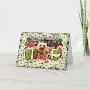Christmas - Yorkie - Kensey Holiday Card
