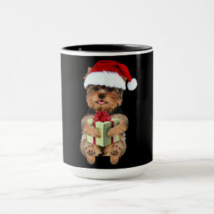 Christmas Yorkie – Yorkshire Terrier Funny Dog Mug