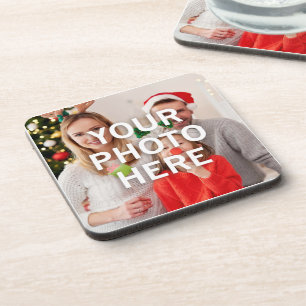  Christmas Your Photo Here Coaster