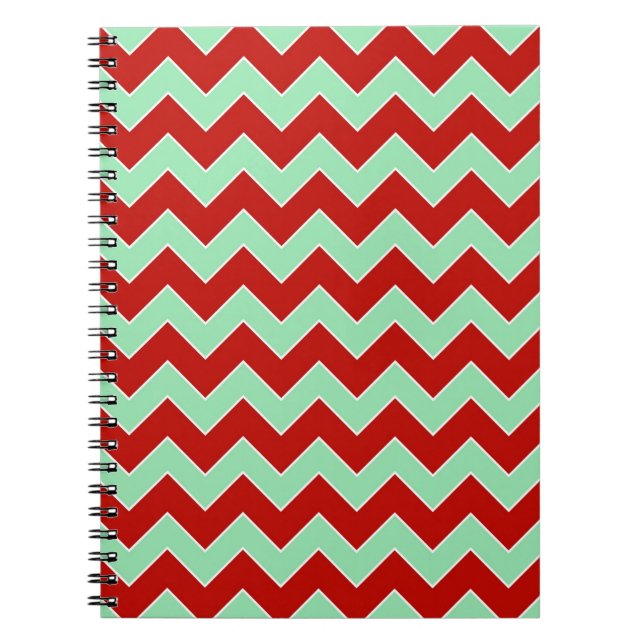 Christmas Zigzag Notebook (Front)