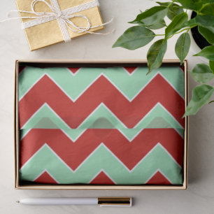 Christmas Zigzag Tissue Paper