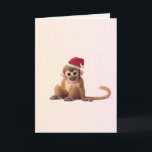 Christmas Zoo Babies Monkey Christmas Card<br><div class="desc">Merry Christmas Monkey</div>