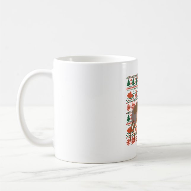 Christmas Zoo Dik Dik Coffee Mug (Left)