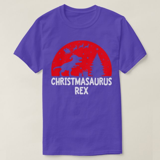 Christmasaurus Rex Christmas Xmas For T Rex Lover  T-Shirt (Design Front)