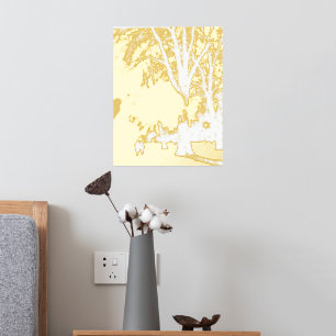 CHRISTMASFOIL PRINT POSTER ART AND DESIGN  STYLES 