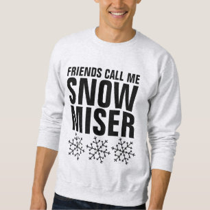 CHRISTMASfunny SNOW MISER T-SHIRTS