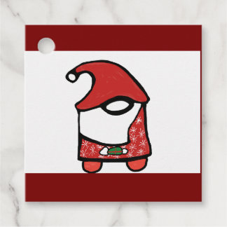 christmasgnome favour tags