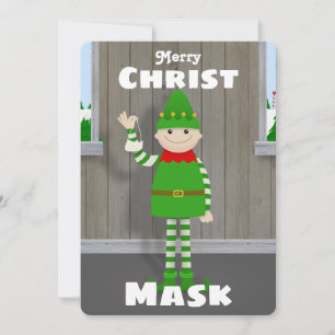Christmask Holiday Card