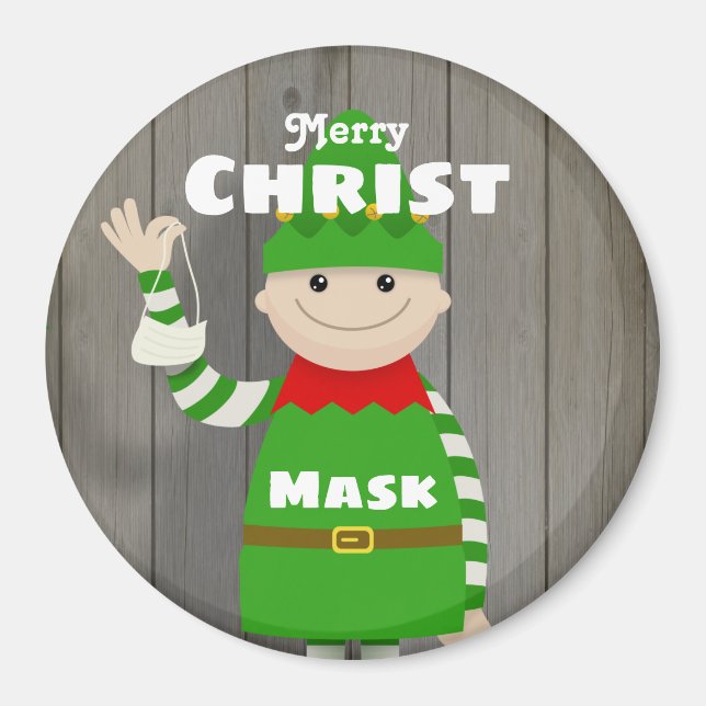 Christmask Magnet (Front)