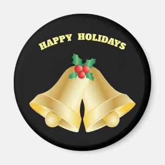 CHRISTMASMAGNETS, ROUND, FAVORS, STOCKING STUFFERS MAGNET