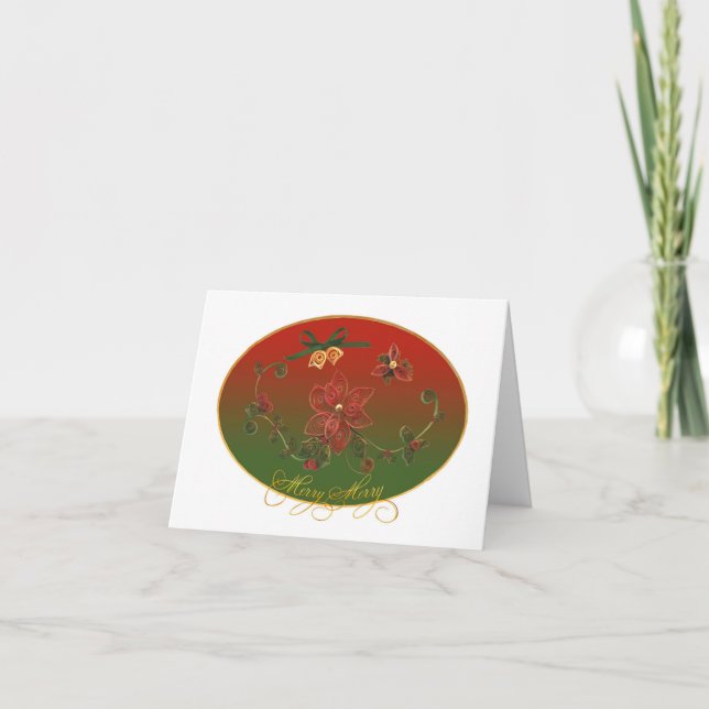 ChristmasQuill Holiday Card (Front)