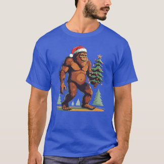 Christmasree Santa Hat girl T-Shirt