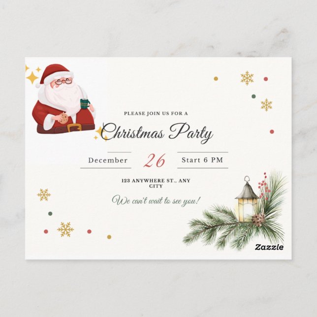 Christmass Postcard (Back)