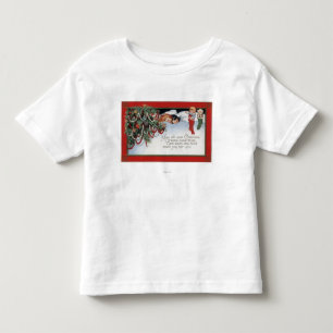 ChristmasSleeping Children and a Poem Toddler T-Shirt