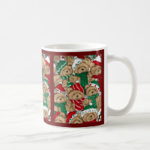 Christmast  Bears Mug