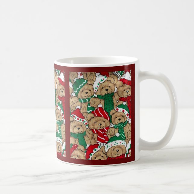 Christmast  Bears Mug (Right)