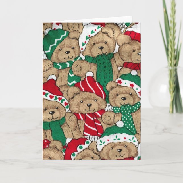 ChristmasTeddys Holiday Card (Front)