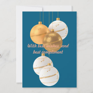   ChristmasThank Greeting Card 