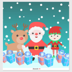 CHRISTMASTIME WITH SANTA AND HIS FRIENDS