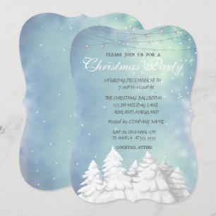 ChristmasTree, Corporate Christmas Party Invitation