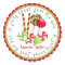 Christms Candy Holiday Stickers
