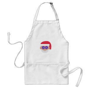 christmukkah santa claus emoji standard apron