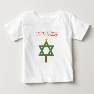 CHRISTMUKKAH TREE BABY T-Shirt