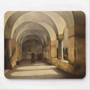 Christoffer Wilhelm Eckersberg - The Cloisters Mouse Mat