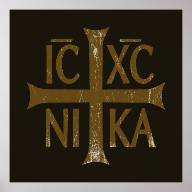 Christogram ICHC NIKA Poster (Front)