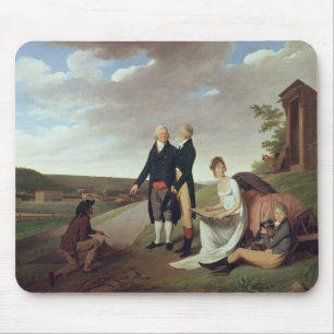 Christophe-Philippe Oberkampf and family Mouse Mat