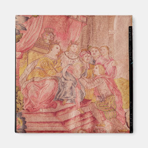 Christopher Columbus before Ferdinand II Magnet