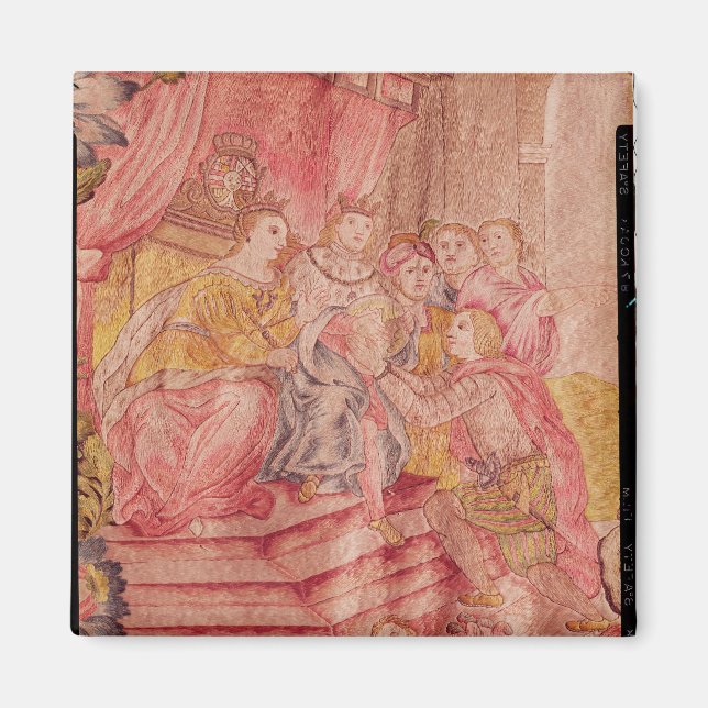 Christopher Columbus  before Ferdinand II Magnet (Front)