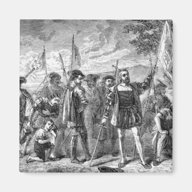 Christopher Columbus Magnet (Front)