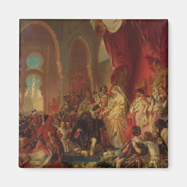 Christopher Columbus Magnet (Front)