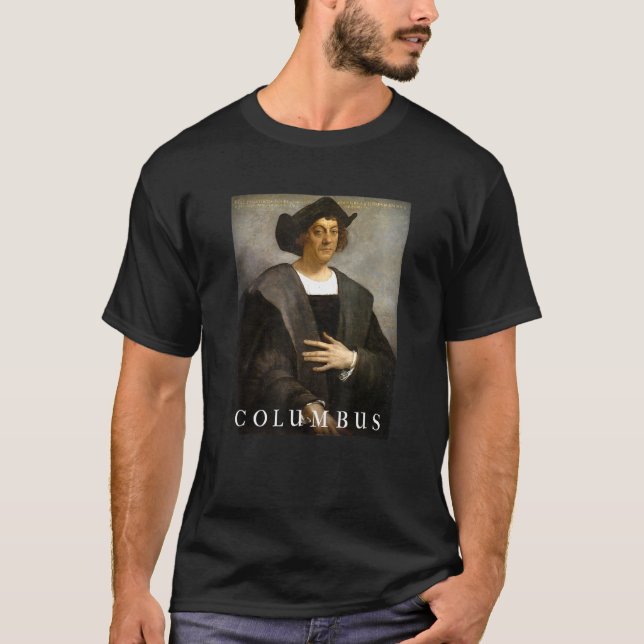 Christopher Columbus Portrait T-Shirt (Front)