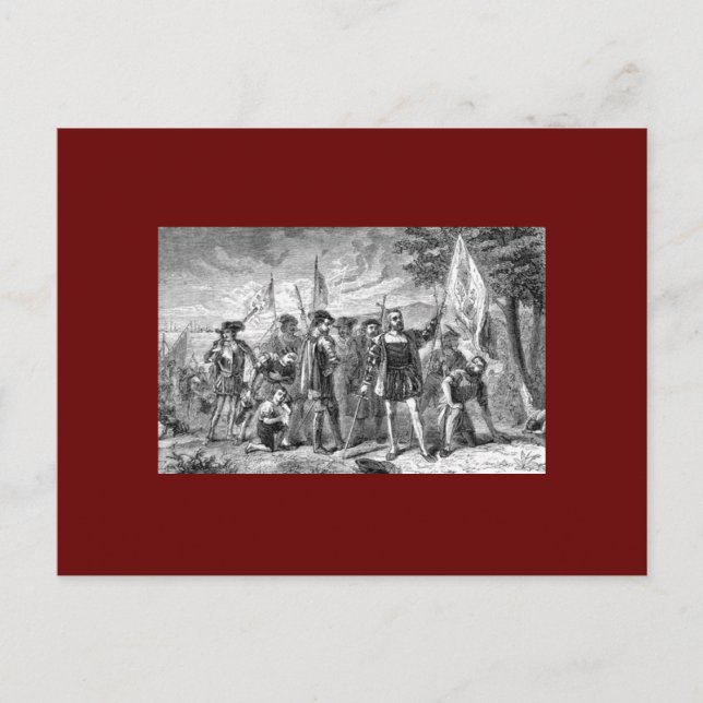 Christopher Columbus Postcard (Front)