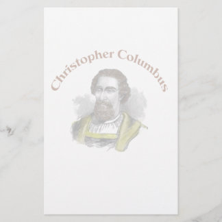 Christopher Columbus Stationery
